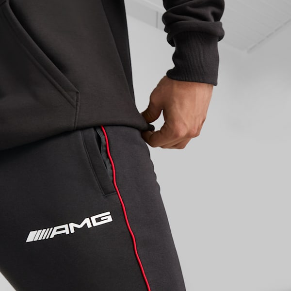 Mercedes-AMG Camo SDS Men's Sweatpants, PUMA Black, large-ZAF