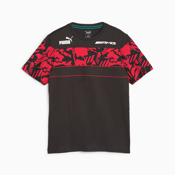 Mercedes-AMG Camo SDS Men's Tee, PUMA Black, large-ZAF