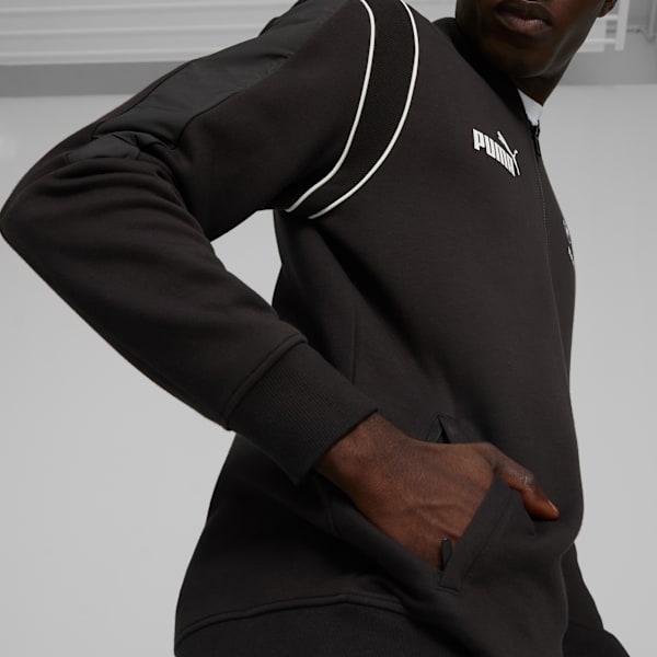 Campera deportiva MT7 para hombre BMW M Motorsport, PUMA Black, large-ARG