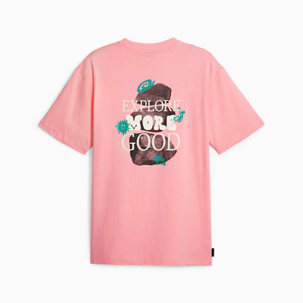 Remera para hombre DOWNTOWN Graphic, Peach Smoothie, large-ARG