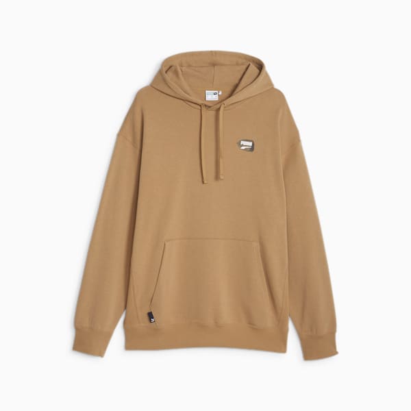Buzo con capucha para hombre Downtown, Toasted, large-ARG