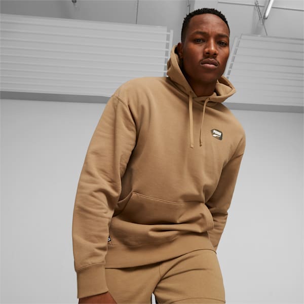 Buzo con capucha para hombre Downtown, Toasted, large-ARG
