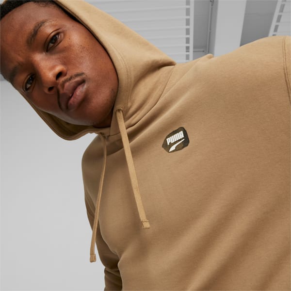 Buzo con capucha para hombre Downtown, Toasted, large-ARG