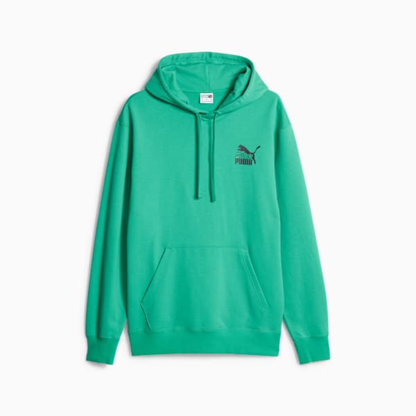Classics Men's Super PUMA Hoodie, Grassy Green, large-ZAF