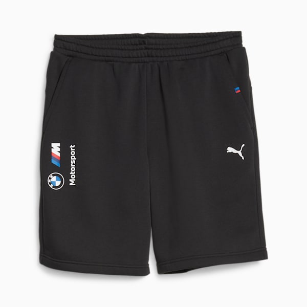 BMW M Motorsport Essentials Fleece Shorts, PUMA Black, large-ZAF