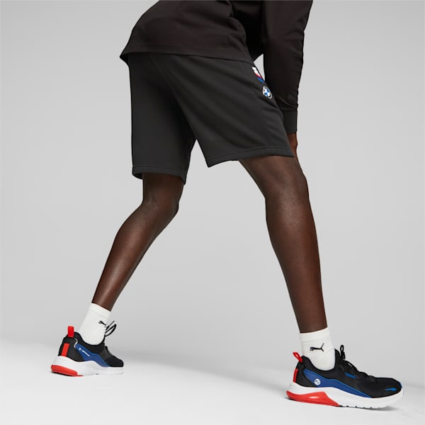 BMW M Motorsport Essentials Fleece Shorts, PUMA Black, large-ZAF