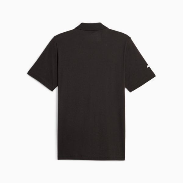 BMW M Motorsport Men's Polo, PUMA Black, large-ZAF