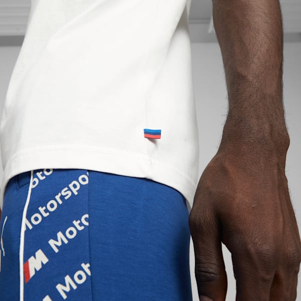 Remera ESS Logo para hombre BMW M Motorsport, PUMA White, large-ARG