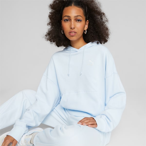 CLASSICS Women's Oversized Hoodie, Icy Blue, large-ZAF