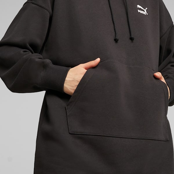 Vestido con capucha CLASSICS para mujer, PUMA Black, large-ARG