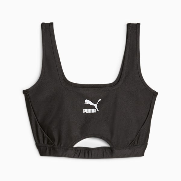 DARE TO Women's Crop Top, PUMA Black, large-ZAF