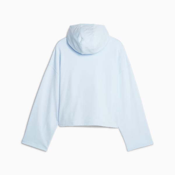 DARE TO Women's Hoodie, Icy Blue, large-ZAF