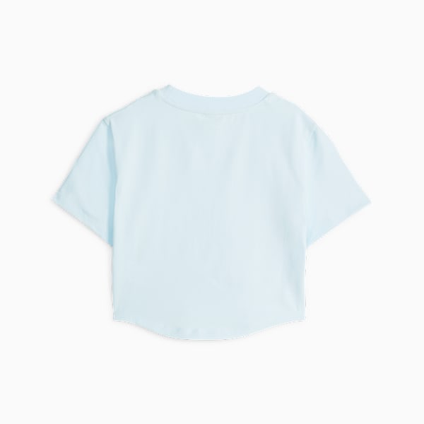 Remera corta DARE TO para mujer, Icy Blue, large-ARG