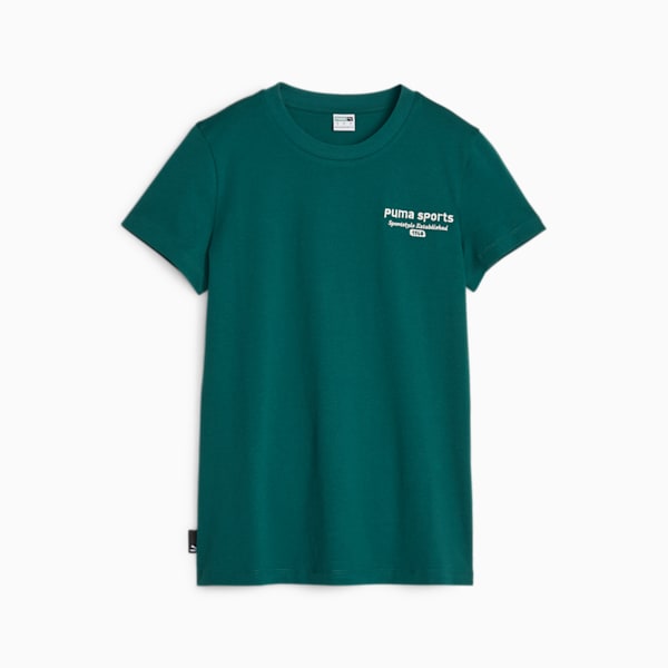 Remera para mujer PUMA TEAM, Malachite, large-ARG