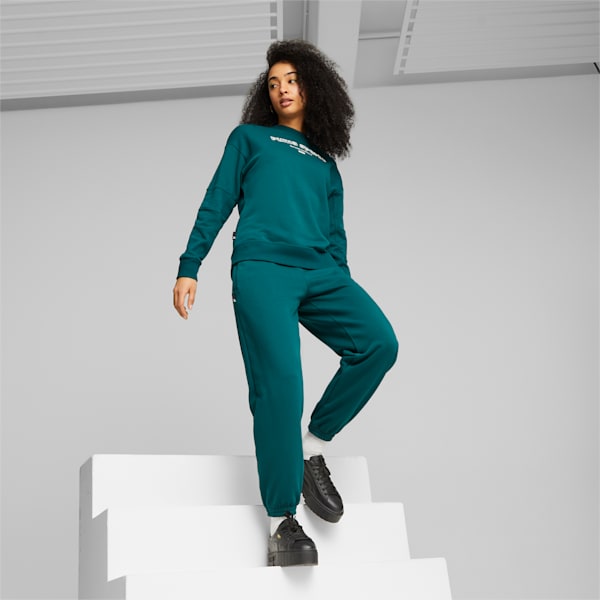 PUMA Team Women's Sweatpants, Malachite, large-ZAF