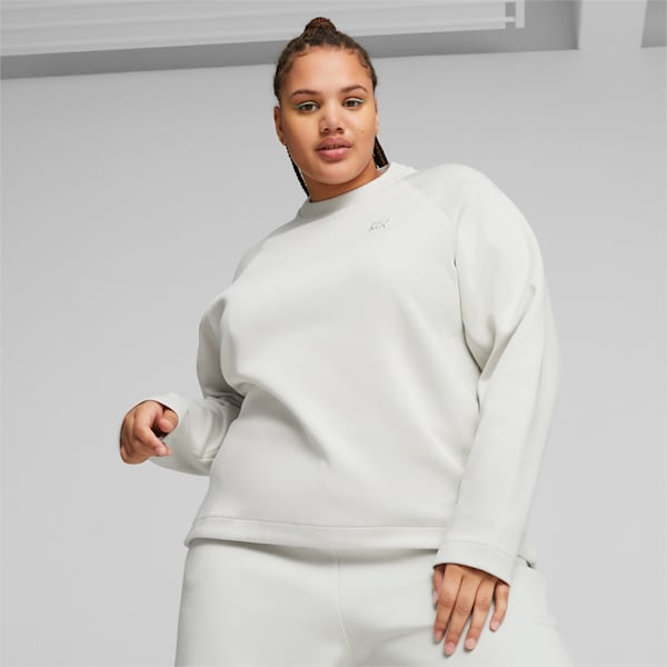 INFUSE Women's Sweatshirt, Sedate Gray, large-ZAF