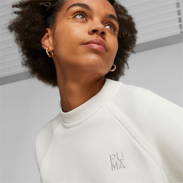 INFUSE Women's Sweatshirt, Sedate Gray, large-ZAF
