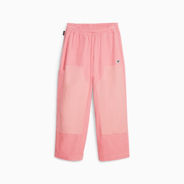 DOWNTOWN Women's Corduroy Pants, Peach Smoothie, large-ZAF
