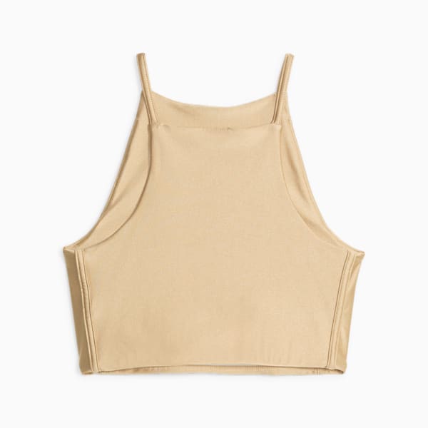 T7 Women's Crop Top, Sand Dune, large-ZAF