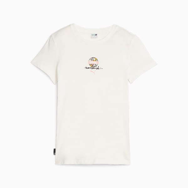 Remera para mujer Sportswear by PUMA, Warm White, large-ARG