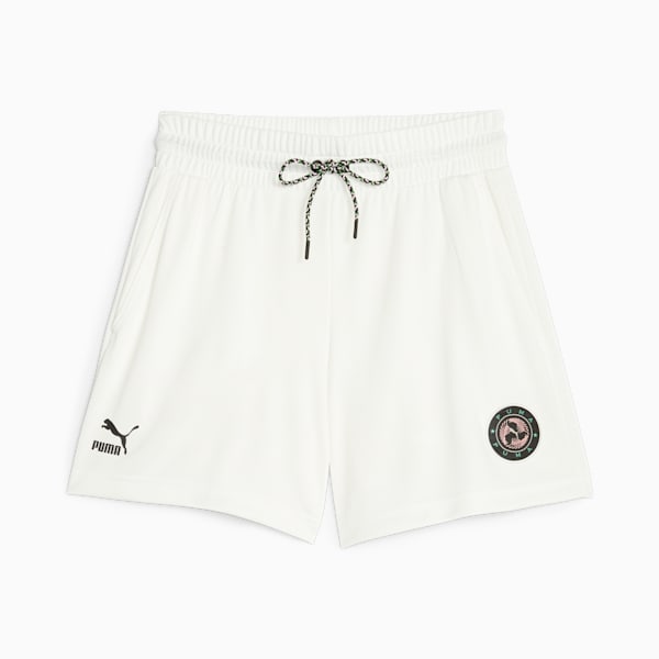 Dare to Women's Football Shorts, Warm White, large-ZAF