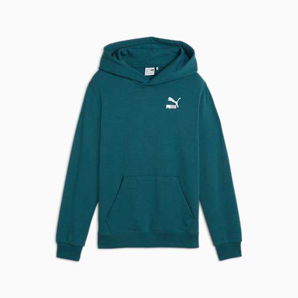 Better Classics Youth Hoodie, Cold Green, large-MEX
