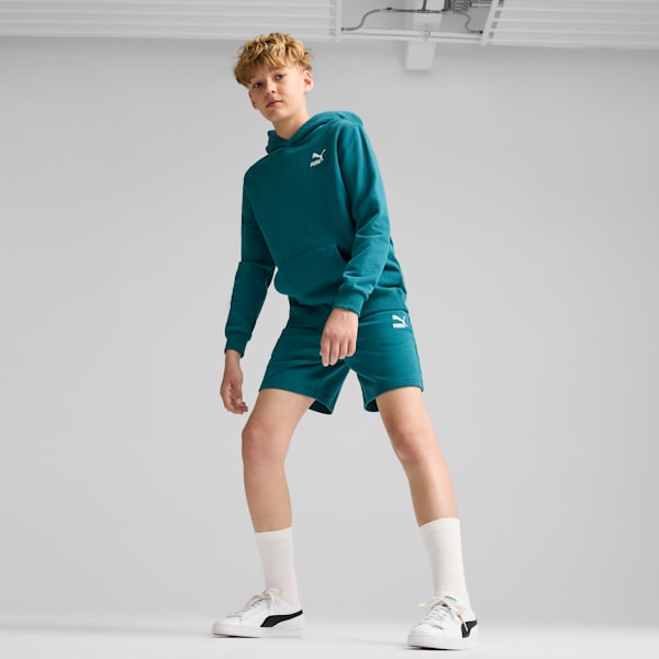Better Classics Youth Hoodie, Cold Green, large-MEX
