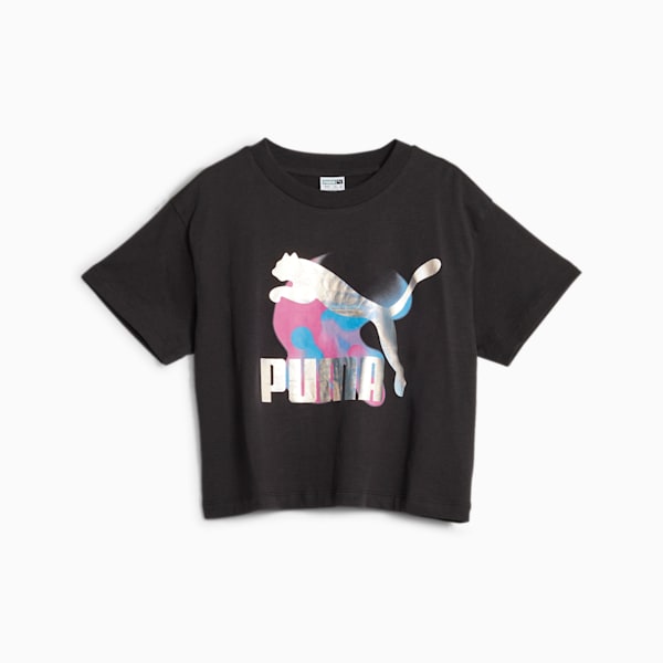 Classics Cosmic Girl Youth Tee, PUMA Black, large-ZAF