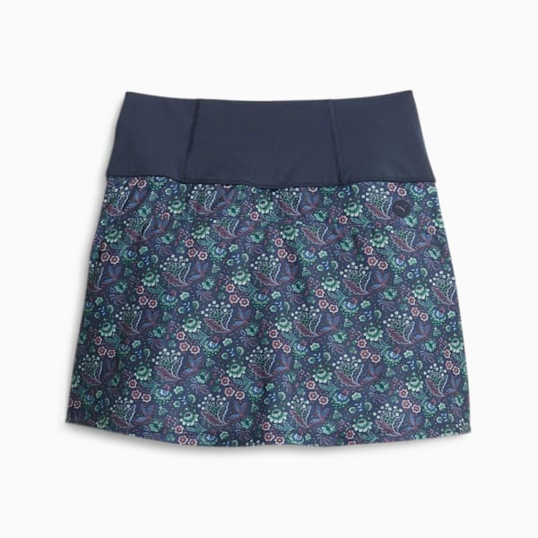 PUMA x LIBERTY Women's Golf Skirt, Navy Blazer, large-ZAF