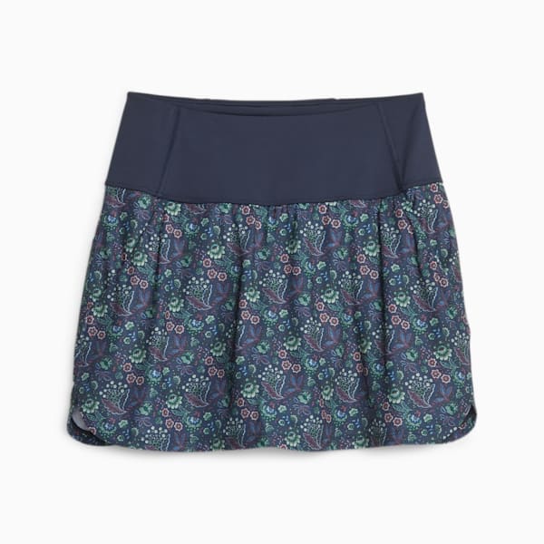 PUMA x LIBERTY Women's Golf Skirt, Navy Blazer, large-ZAF