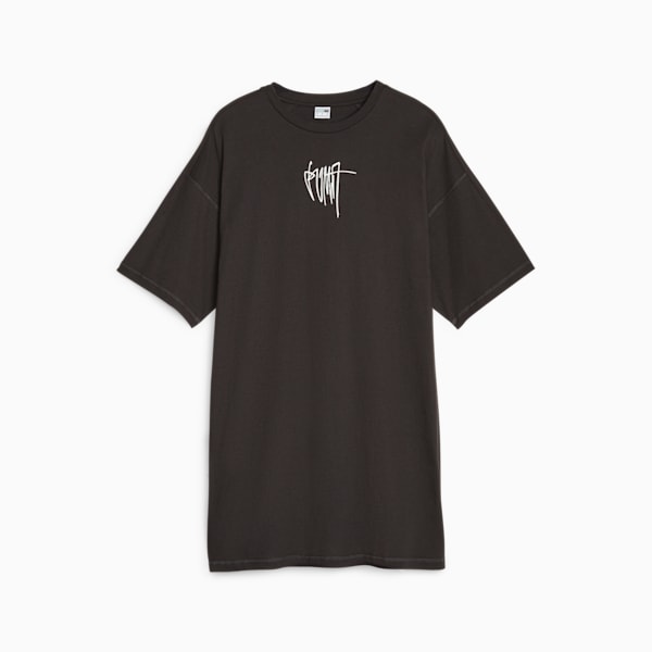 Classics Women's Tee Dress, PUMA Black, large-ZAF