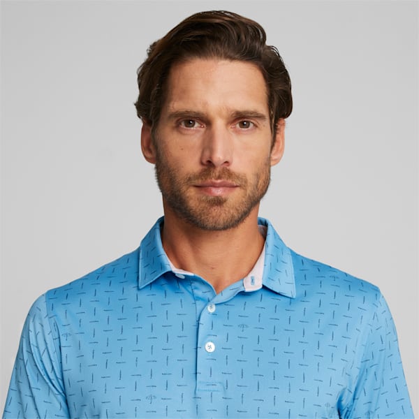 PUMA x ARNOLD PALMER Dash Men's Golf Polo, Regal Blue-Navy Blazer, large-ZAF