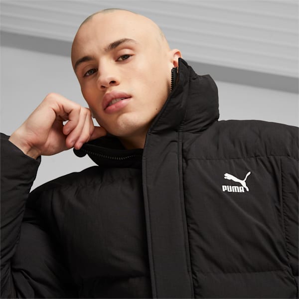 Campera de plumas Classics extragrande para hombre, PUMA Black, large-ARG