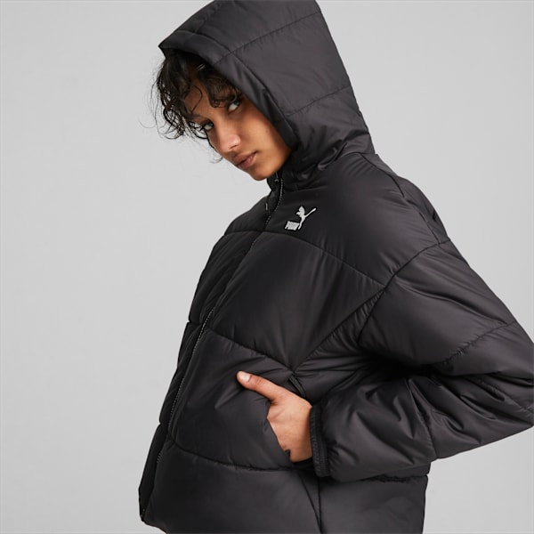 Chamarra acolchada Classics para mujer, PUMA Black, large-MEX
