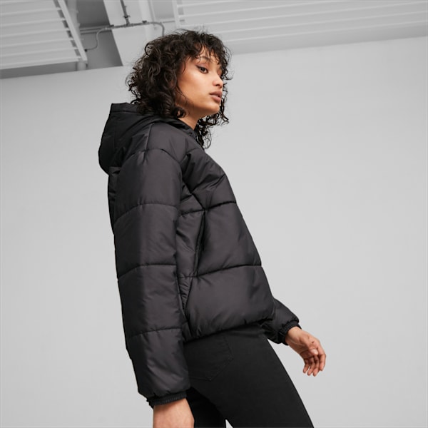 Chamarra acolchada Classics para mujer, PUMA Black, large-MEX