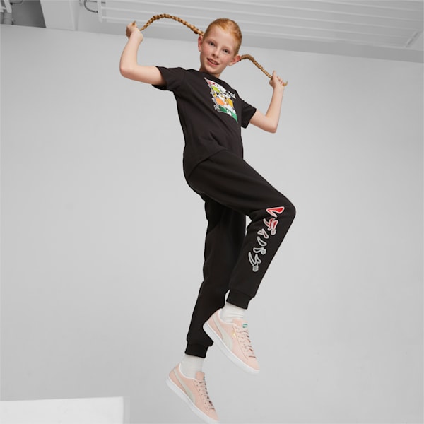 PUMA x MIRACULOUS Youth Tee, PUMA Black-PUMA White, large-ZAF