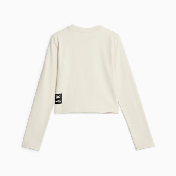 PUMA x MIRACULOUS Youth Bodycon Shirt, Alpine Snow, large-ZAF