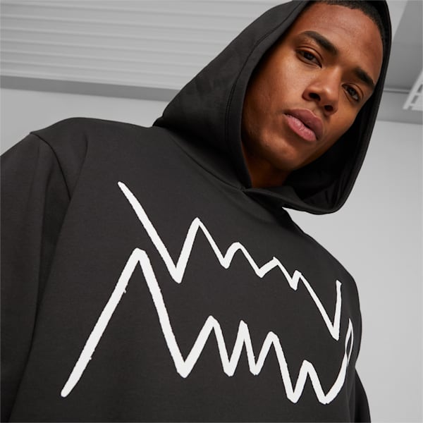 Buzo de basketball para hombre Franchise Core, PUMA Black-PUMA Black, large-ARG