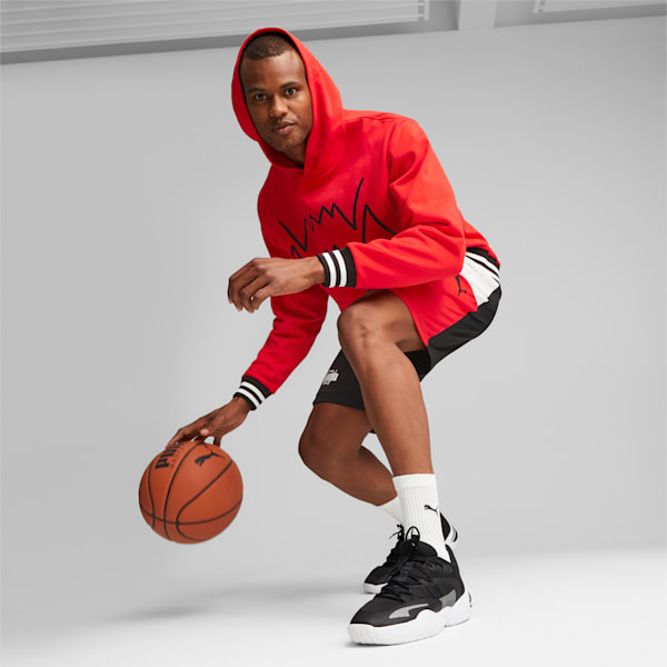 Franchise Core Men's Basketball Hoodie, For All Time Red, large-ZAF