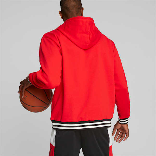 Franchise Core Men's Basketball Hoodie, For All Time Red, large-ZAF
