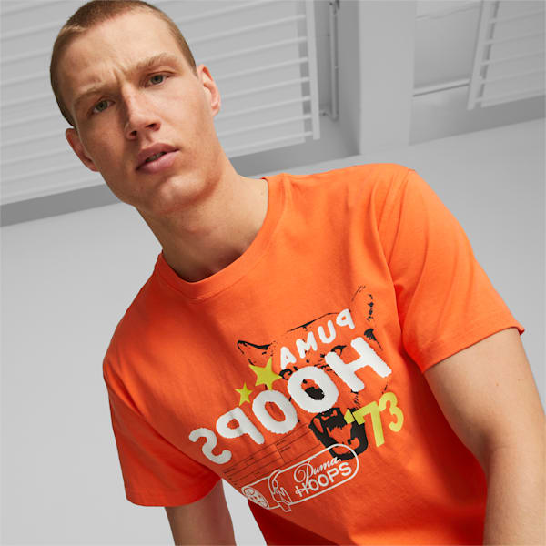 Remera de basketball para hombre Franchise, Hot Heat, large-ARG