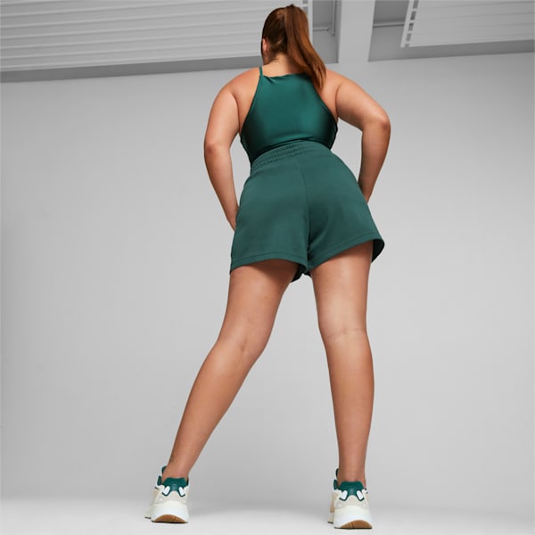 Shorts de cintura alta T7 para mujer, Malachite, large-ARG