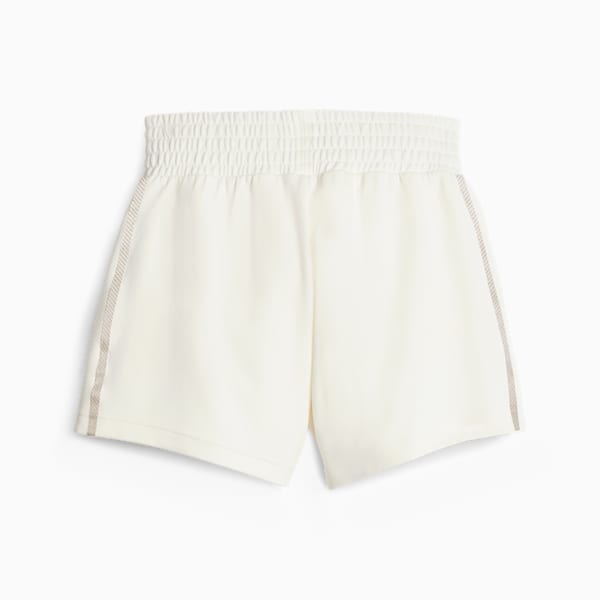 Shorts de cintura alta T7 para mujer, Warm White, large-ARG