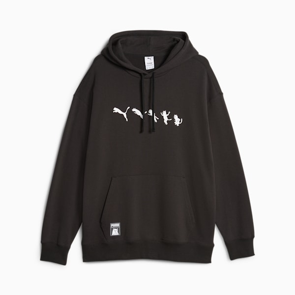PUMA x RIPNDIP Men's Hoodie, PUMA Black, large-ZAF