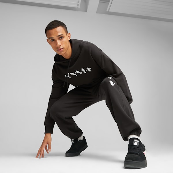PUMA x RIPNDIP Men's Hoodie, PUMA Black, large-ZAF