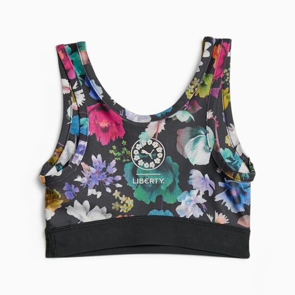 PUMA x LIBERTY Kids' Crop Top, PUMA Black, large-ZAF