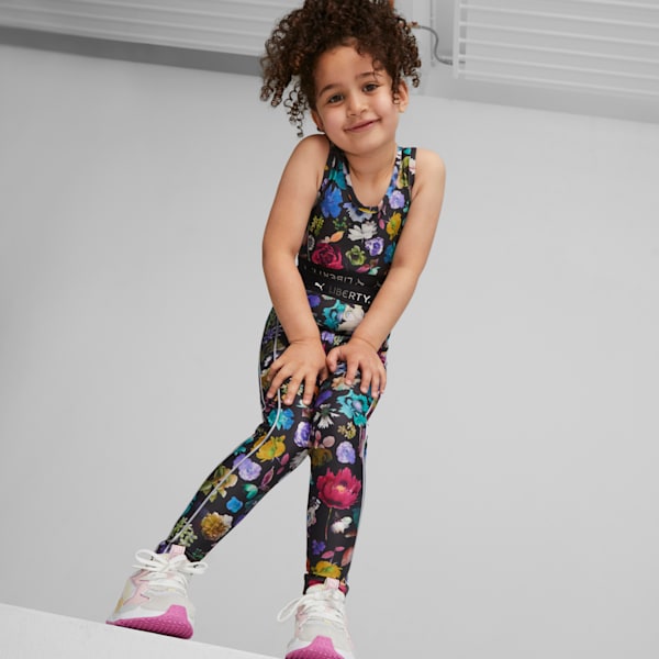 PUMA x LIBERTY Kids' Leggings, PUMA Black, large-ZAF