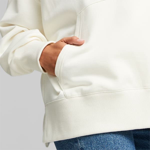 PUMA Swarovski Crystals Women's Hoodie, Warm White, large-ZAF