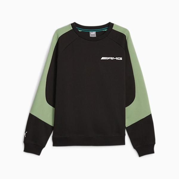 Buzo Mercedes AMG Crew Neck, PUMA Black, large-ARG