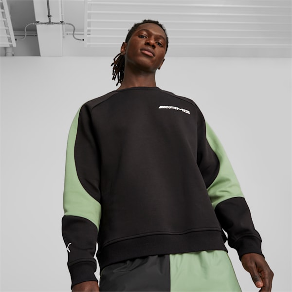 Buzo Mercedes AMG Crew Neck, PUMA Black, large-ARG